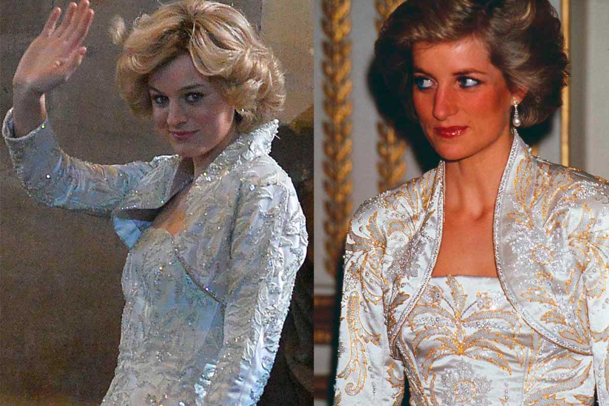 Los looks calcados de Diana de Gales y la Lady Di de la serie 'The Crown'