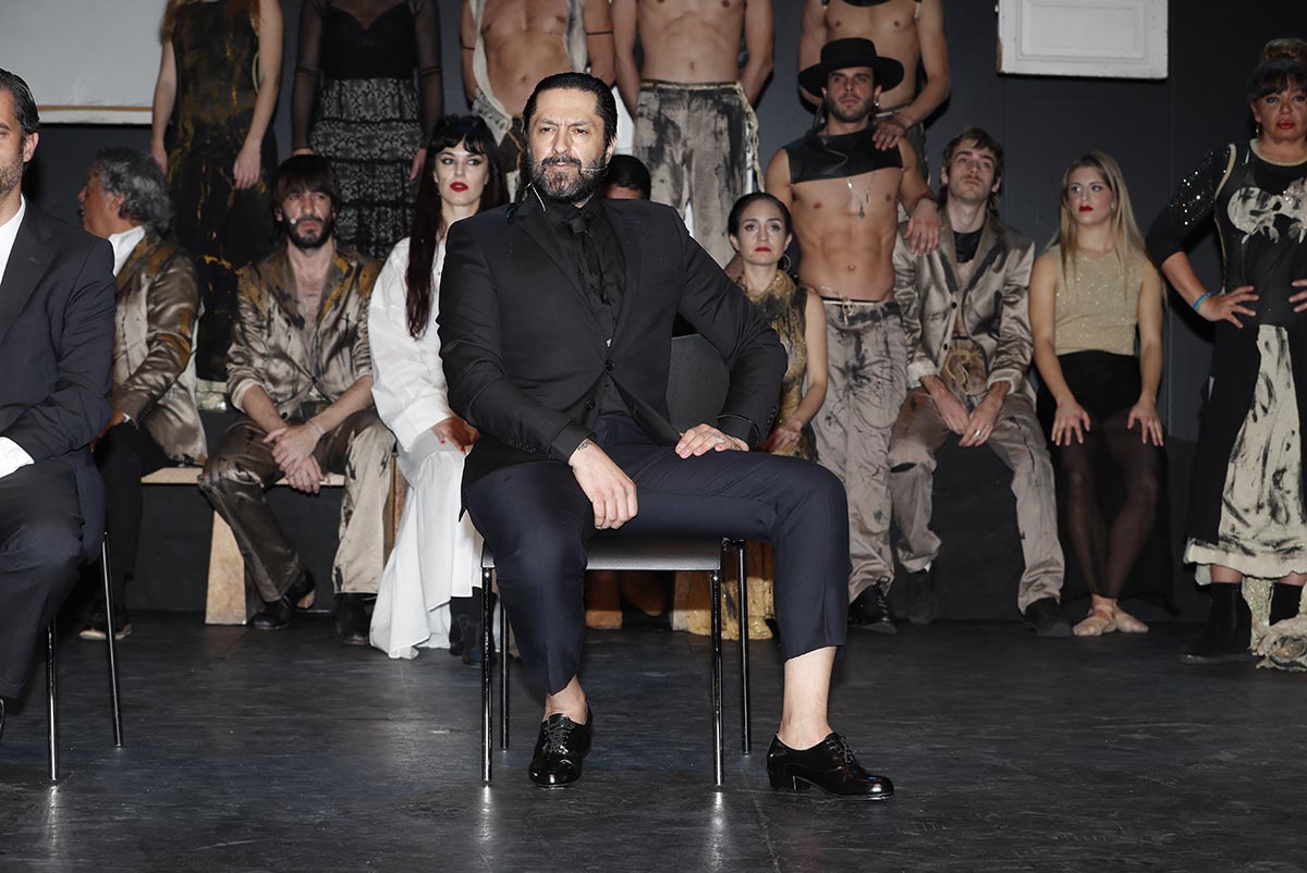 Rafael Amargo during the presentation of the show »Yerma » in Madrid 04 December 2020