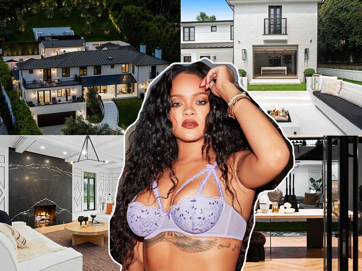Rihanna se adueña de una mansión de 11,5 millones en Beverly Hills ¡y es espectacular!