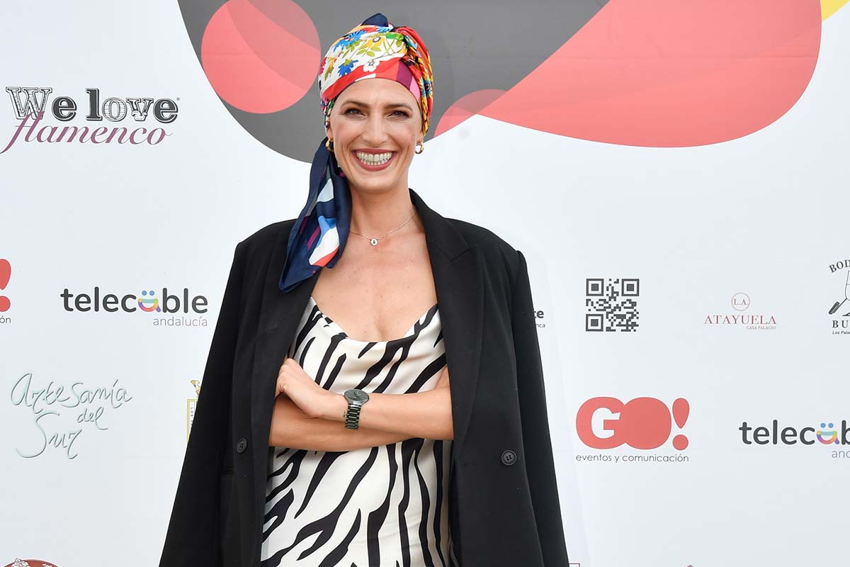 Laura SÃ¡nchez at photocall for La Union Flamenca by We Love Flamenco in Sevilla on Friday, 28 May 2021.
