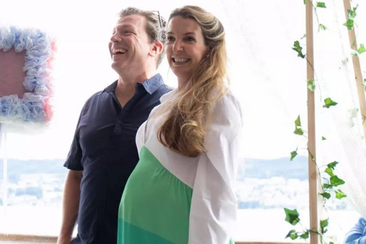 Tessy de Luxemburgo, embarazadísima, revela el sexo de su bebé en su 'baby shower'