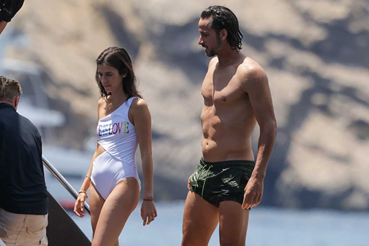 Las fotos nunca vistas de Feliciano López y Sandra Gago, de vacaciones en Ibiza