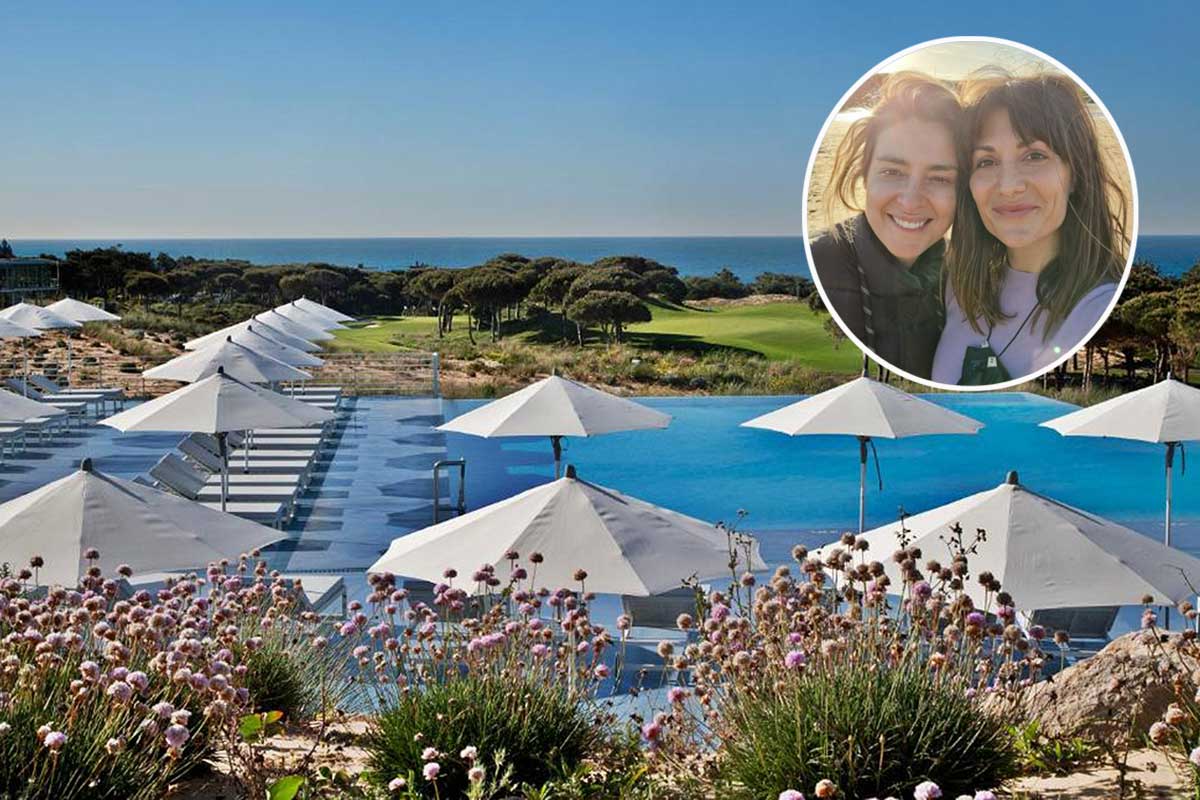 Nagore Robles y Sandra Barneda, vacaciones en un hotel de cinco estrellas en Portugal