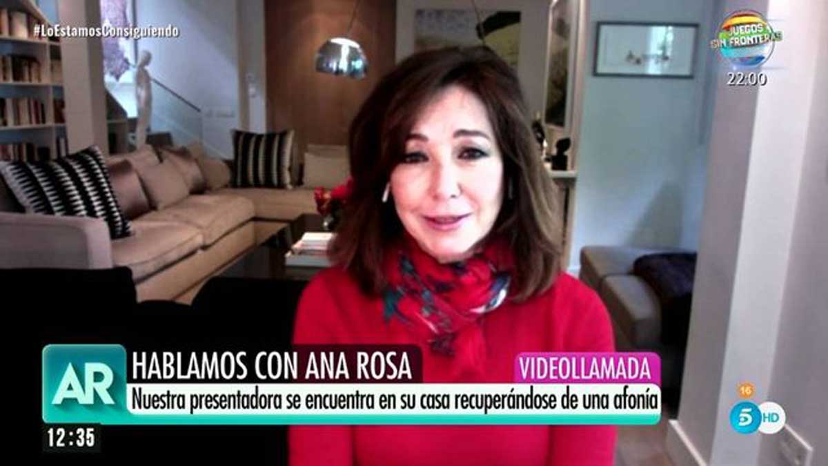 Ana Rosa Quintana casa Madrid