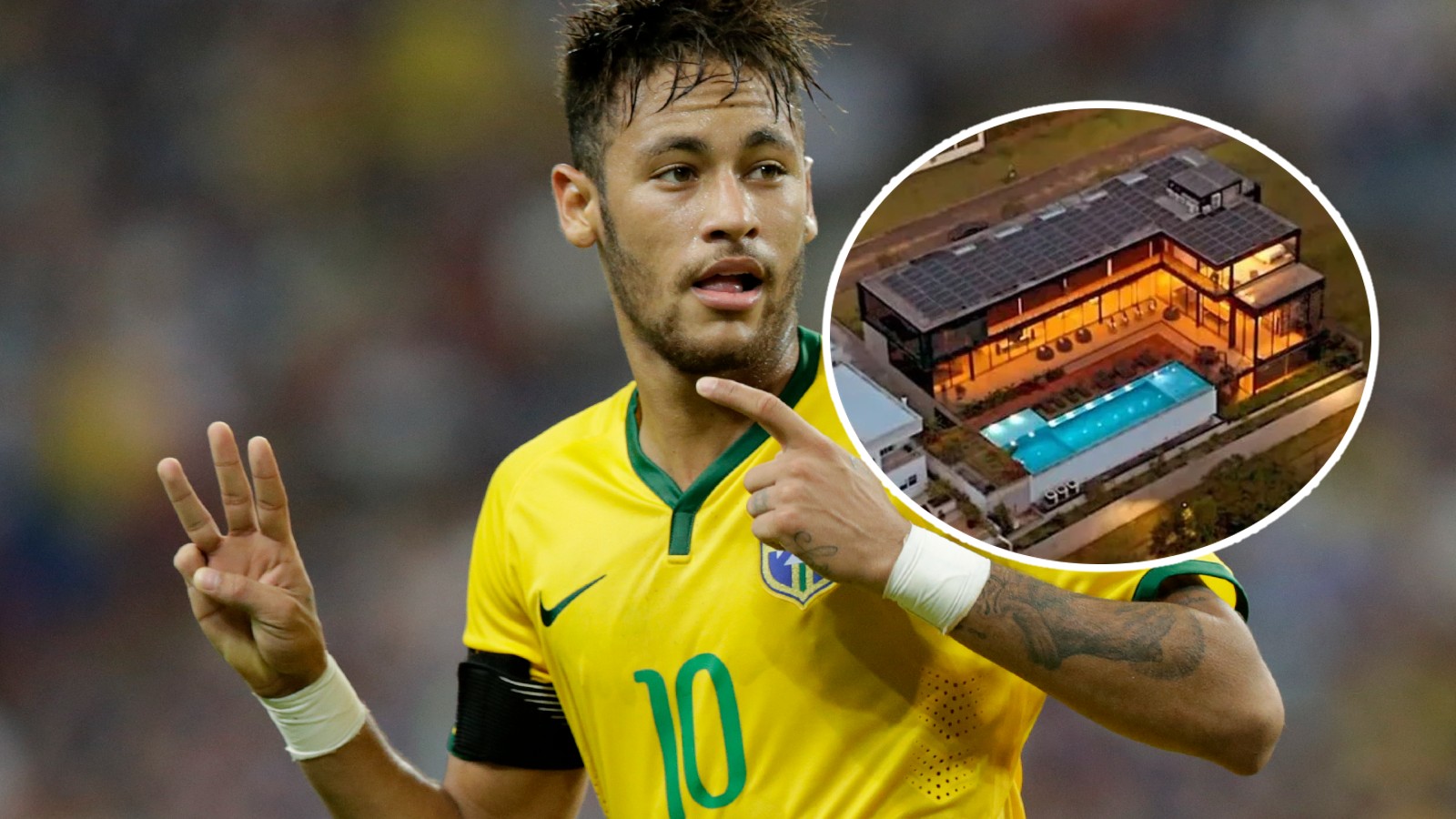 Neymar casa Brasil