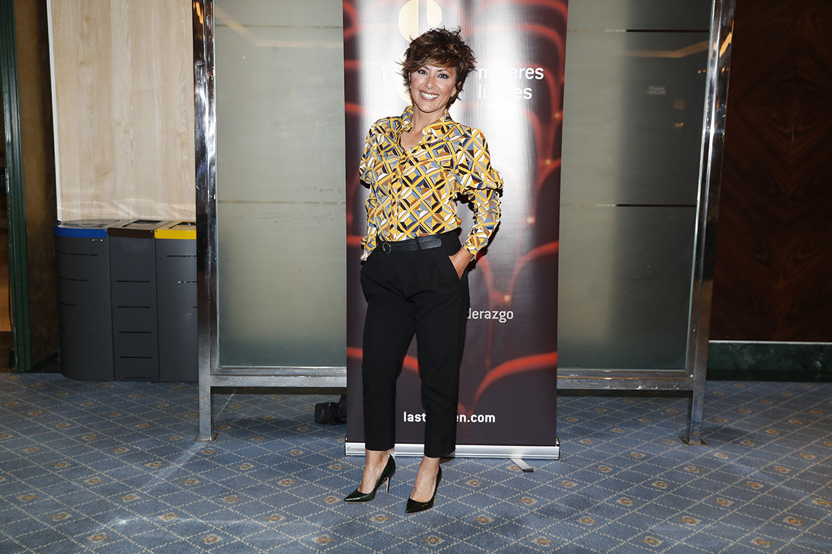 Journalist Sonsoles Onega during the Gala Top 100 Mujeres lideres en EspaÃ±a  in Madrid 21 April 2021