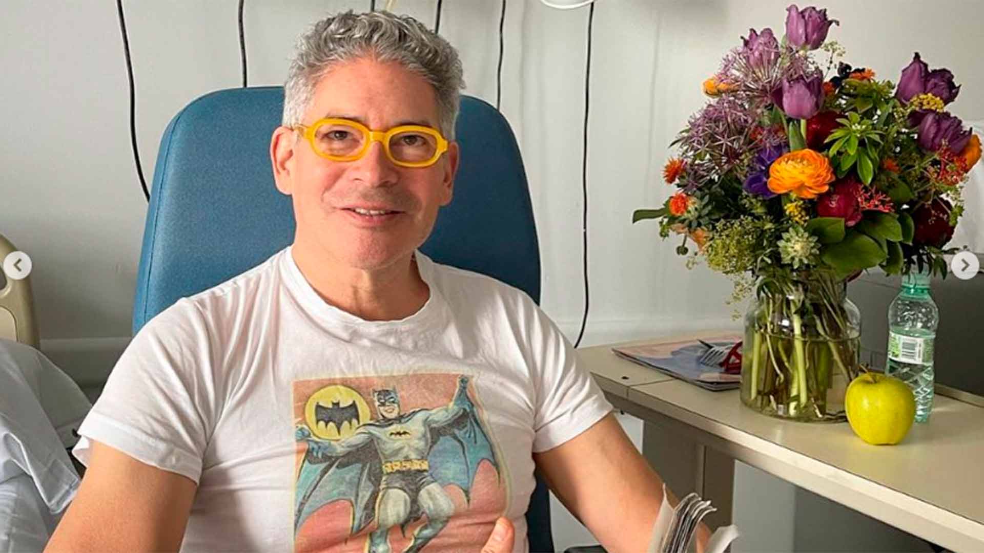 Boris Izaguirre, ingresado en el hospital para ser operado de problemas cardiovasculares