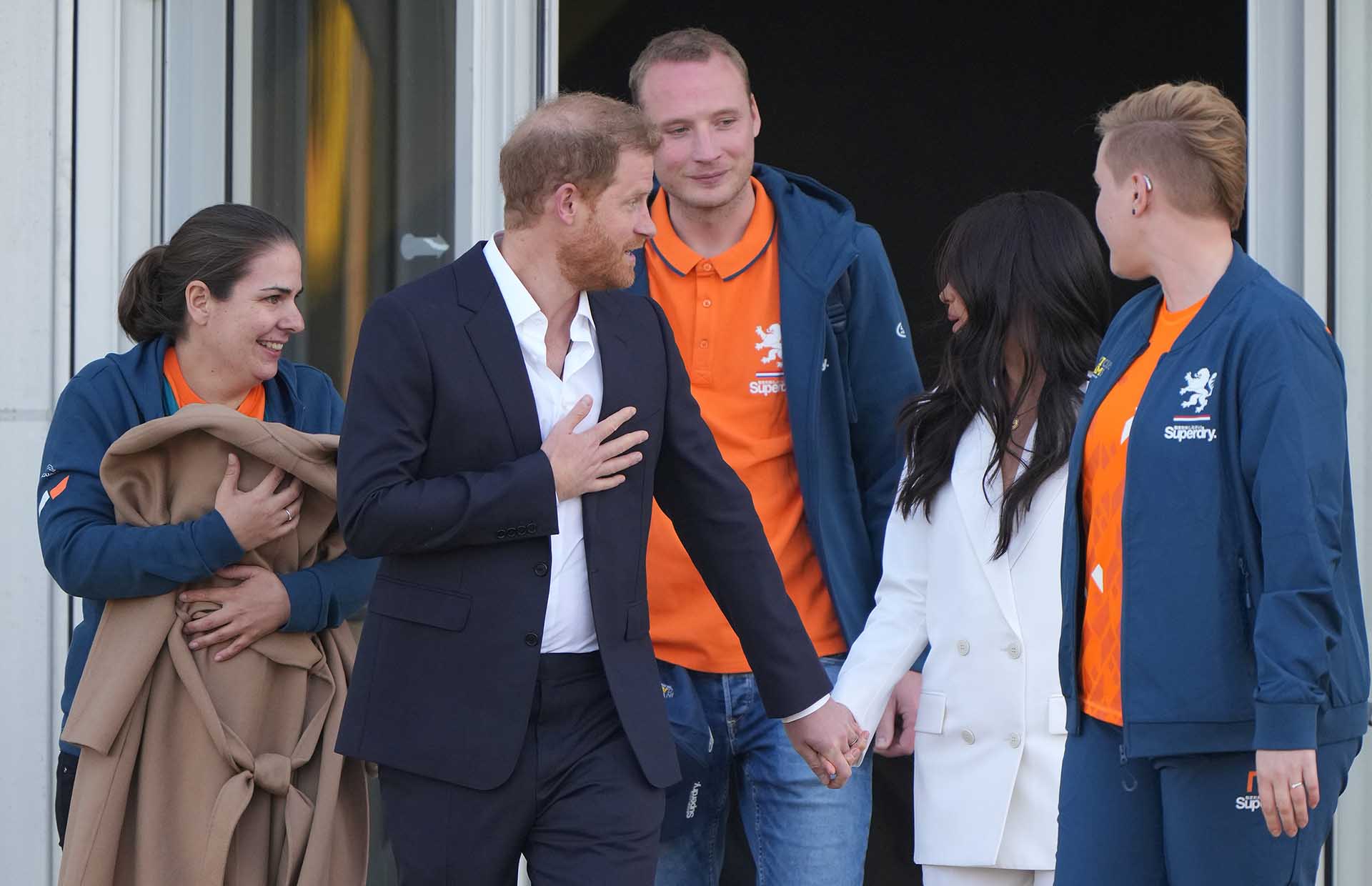 The Duke and Duchess of Sussex attend an Invictus Games  Reception