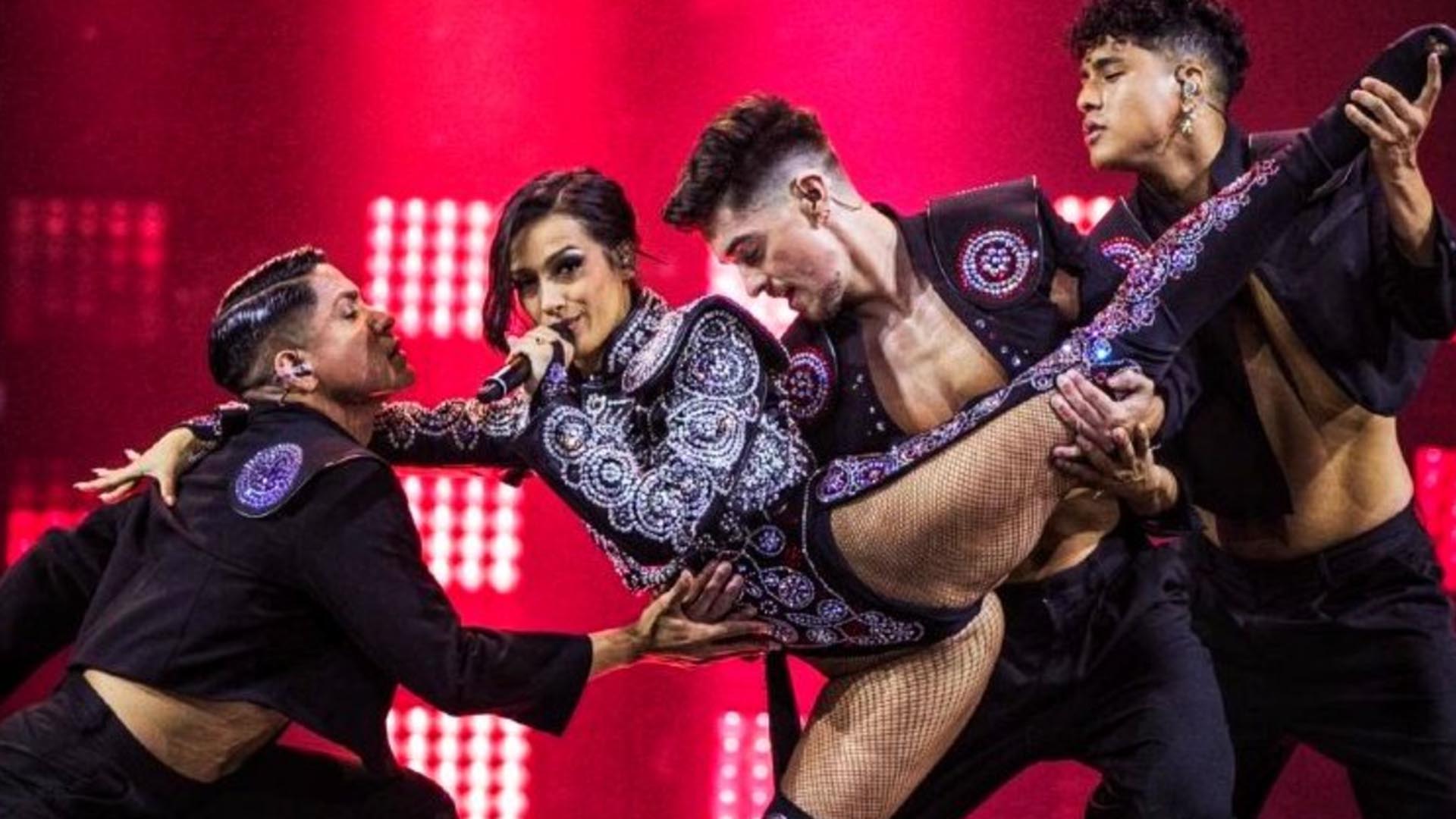 El arrollador espectáculo de Chanel en Eurovisión