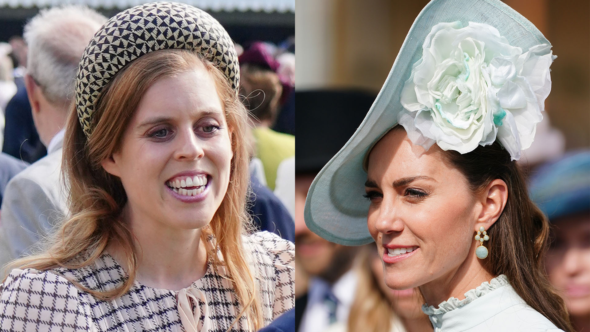 Kate Middleton y Beatriz de York viven un sorprendente duelo en los jardines de Buckingham