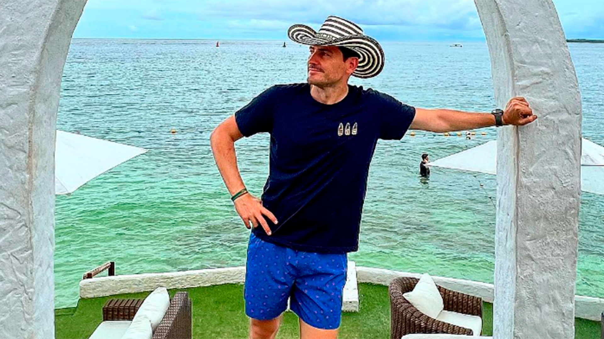 El álbum de fotos de las vacaciones de Iker Casillas en Colombia