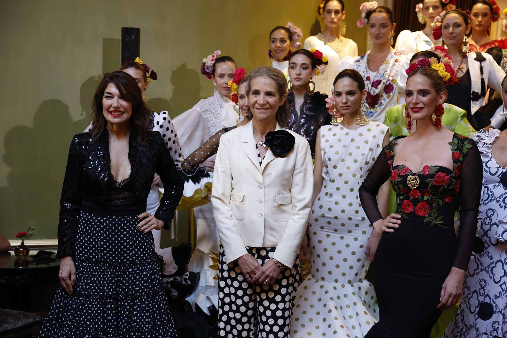 Infanta Elena de Borbon at the Flamenco Awards during Simof 2022 in Madrid on Thursday, June 23, 2022.