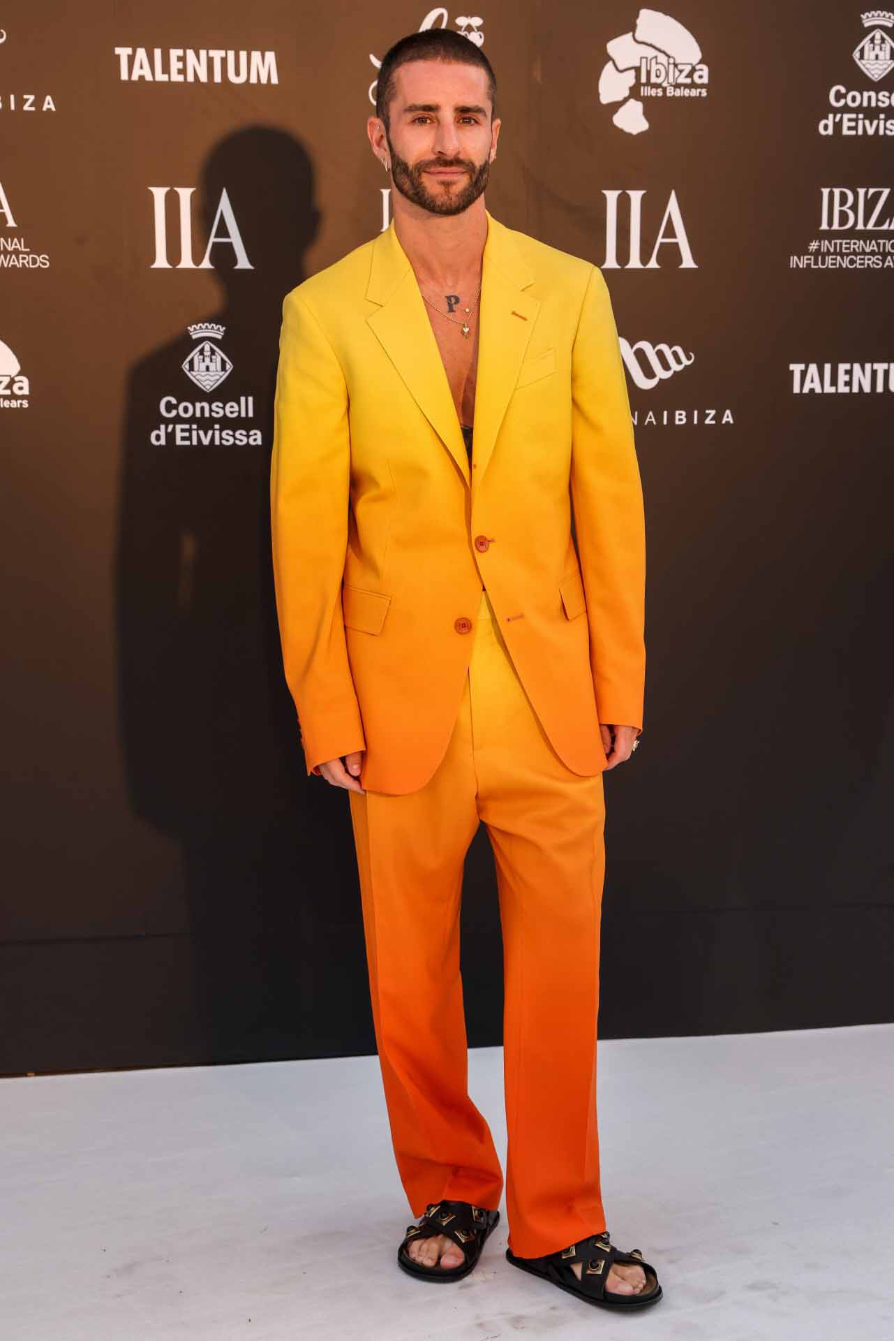 Pelayo Diaz during the first edition of the international influencers awards, in Ibiza 5 June 2022
