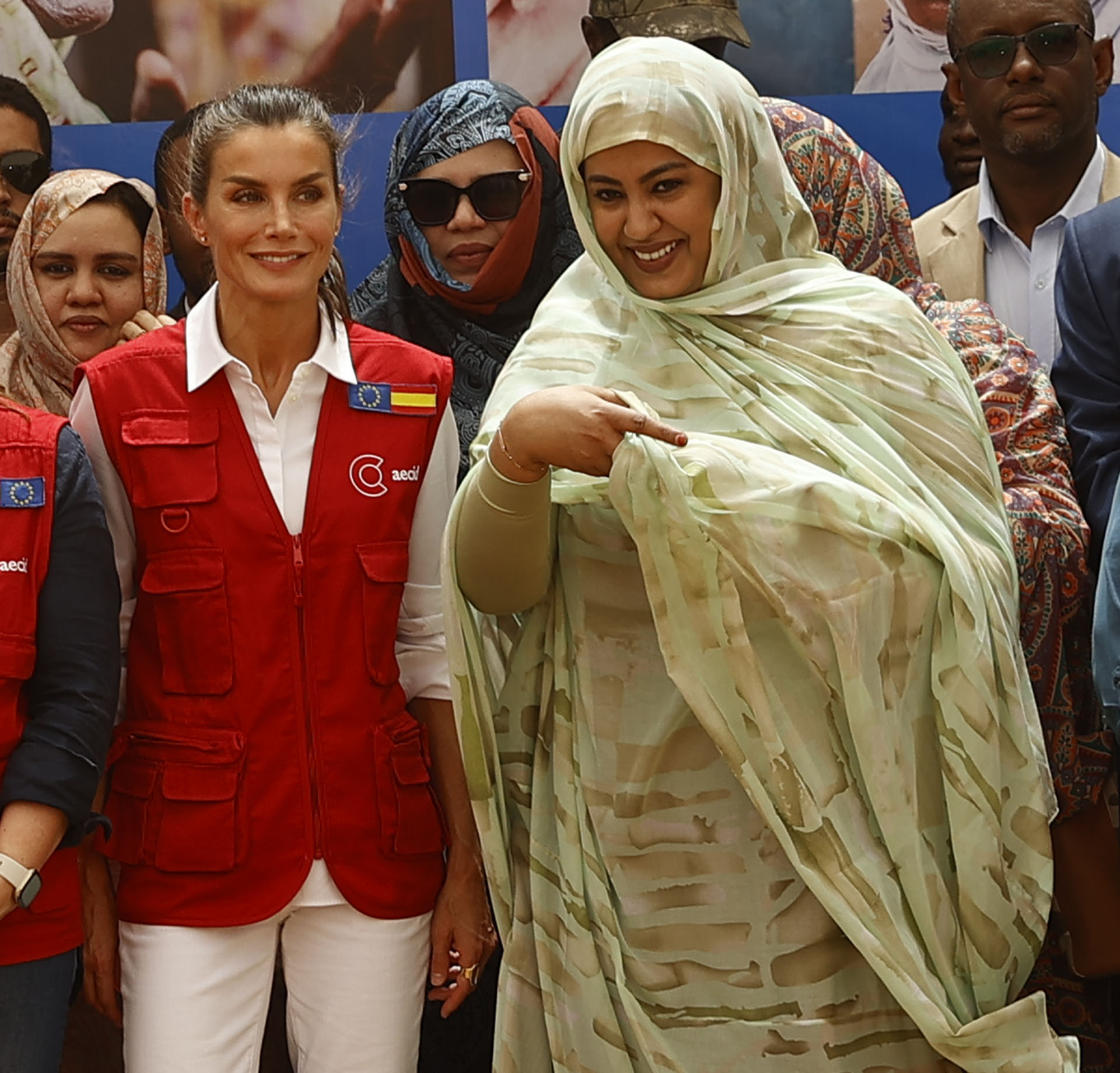 reina letizia, primera dama de mauritania