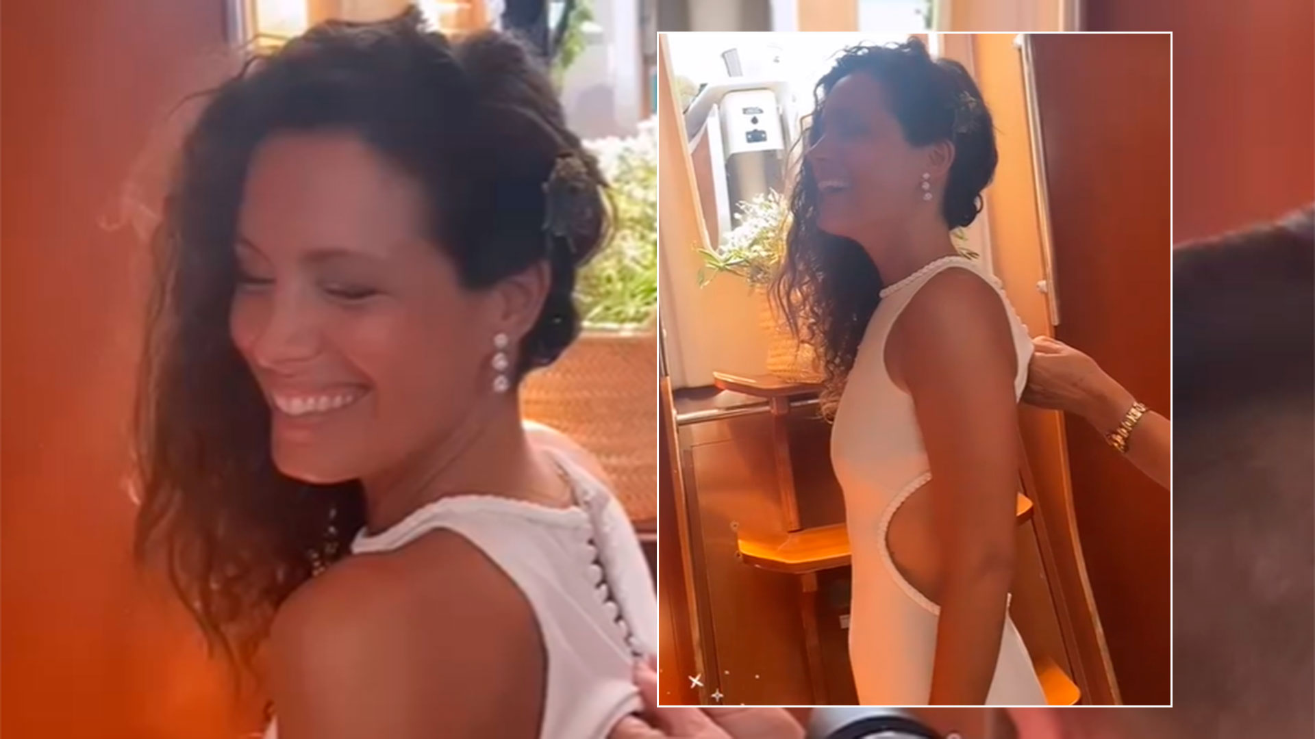 El vestido, una fiesta en alta mar o las invitaciones: así fue la boda de Laura Madrueño en Formentera