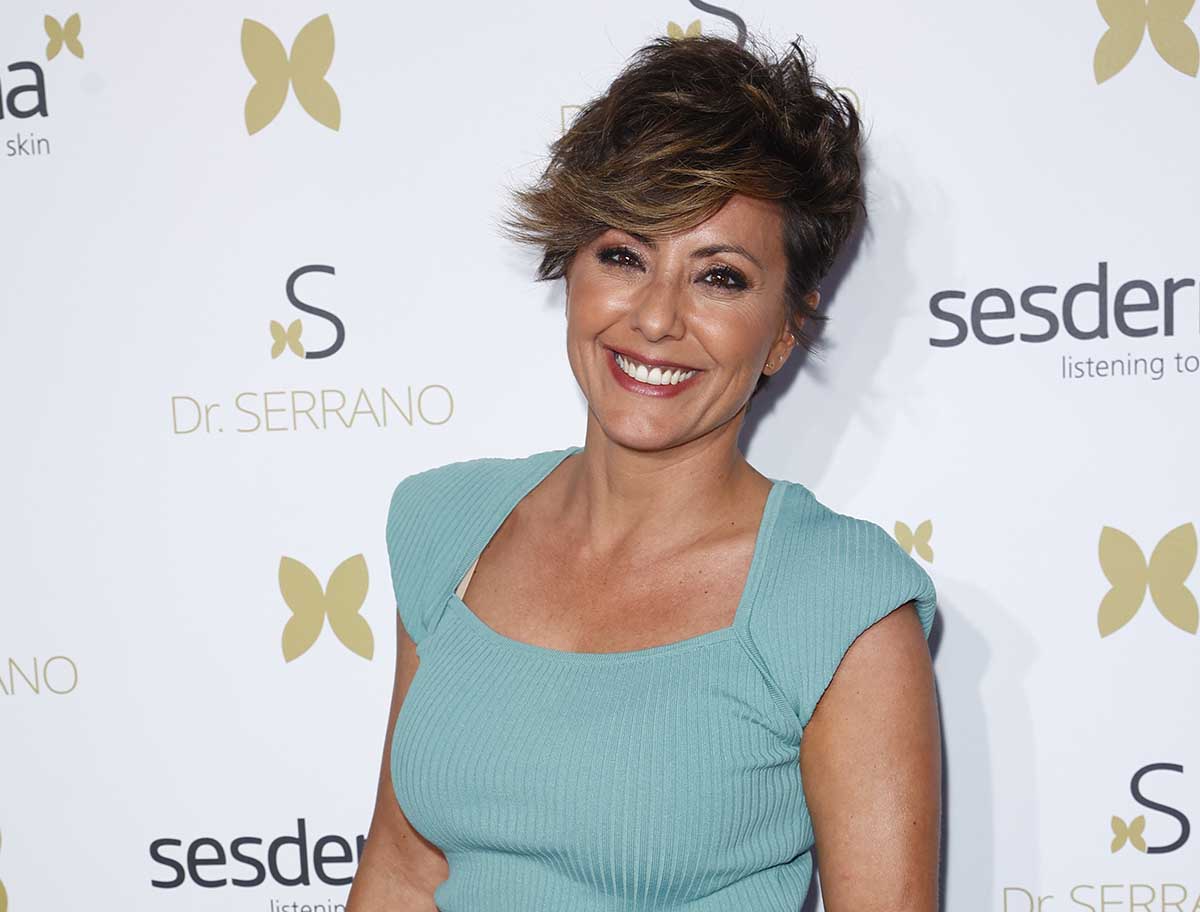Journalist Sonsoles Onega at photocall for Sesderma: El vuelo de la mariposa in Madrid on Tuesday, 21 June 2022.