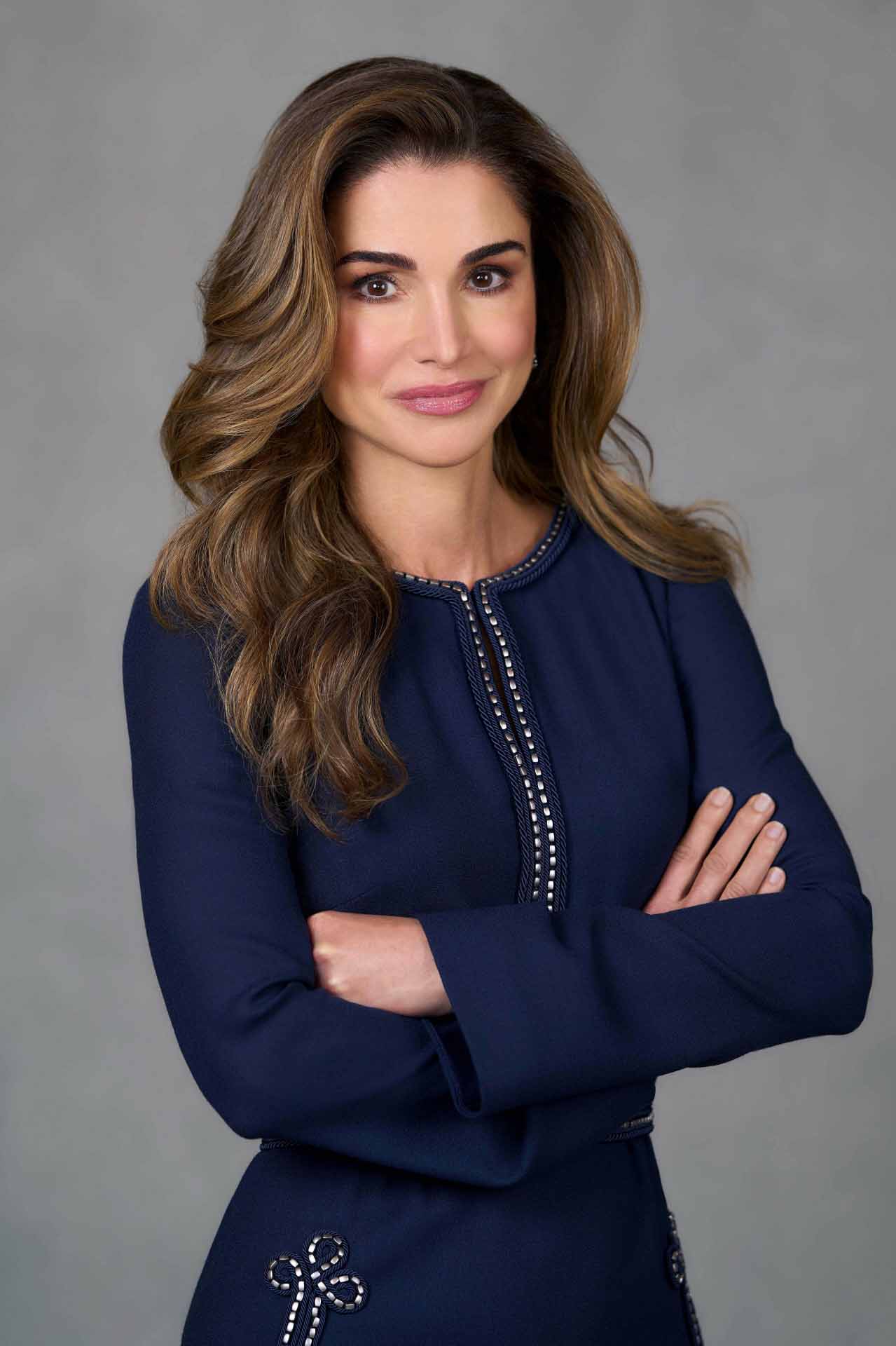 Queen Rania of Jordan in Amman, on August 23, 2022, 3 new portraits on the occasion of her birthday on Wednesday, August 31 Photo by: Royal Hashemite Court/picture-alliance/dpa/AP Images  Adel;Leute;Mensch;menschen;Monarchie;Personen;? Personen;Royals ?