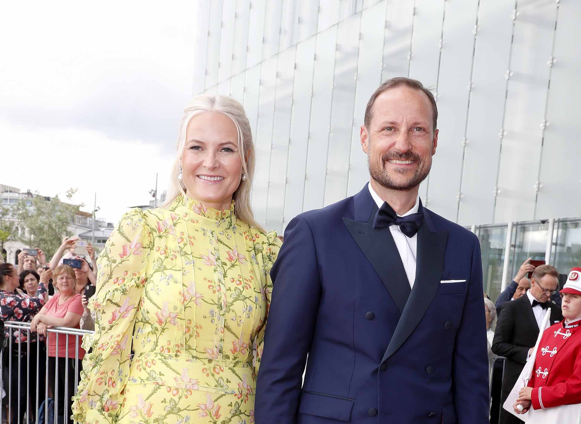 Prince Haakon and Crown Princess Mette-Marit attending Ingrid Alexandraâ€™s 18th birthday Celebration in Oslo , Norway on Thursday June 16, 2022