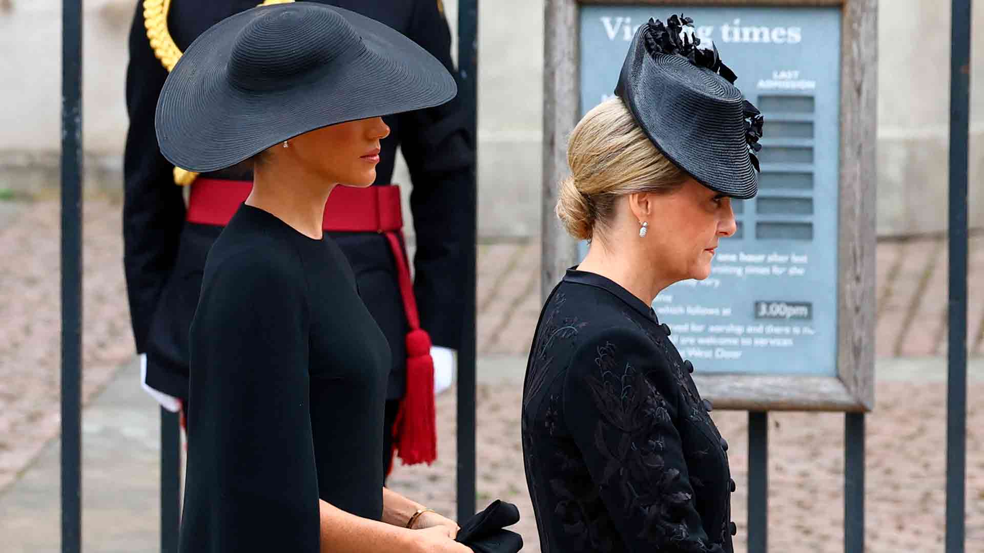 De Kate Middleton a Marie Chantal Miller, todos los elegantes looks del funeral de la Reina Isabel II