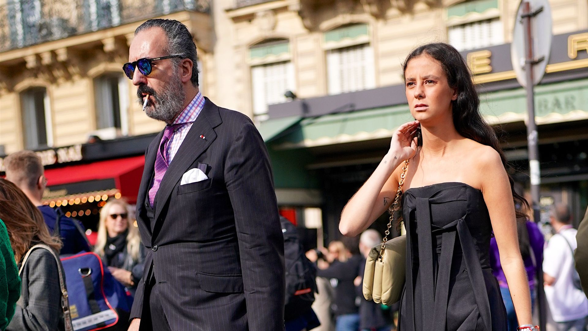 Victoria Federica y Jaime de Marichalar pasean su estilo en la Semana de la Moda de París