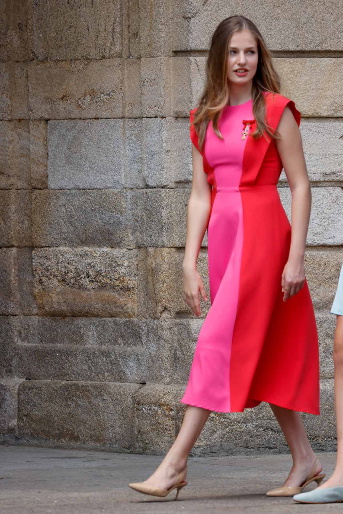 Princess of Asturias Leonor de Borbon during Santiago Apostle festivity act in Santiago de Compostela, A CoruÃ±a on Monday, 25 July 2022.