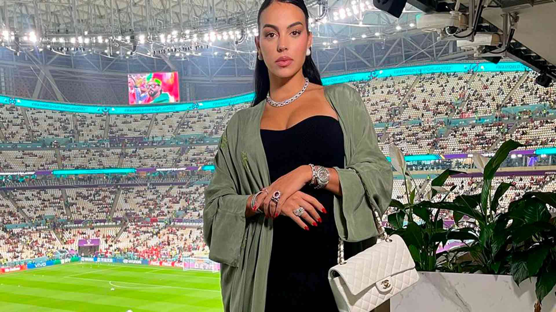 Las espectaculares joyas de Georgina Rodríguez en el Mundial de Qatar
