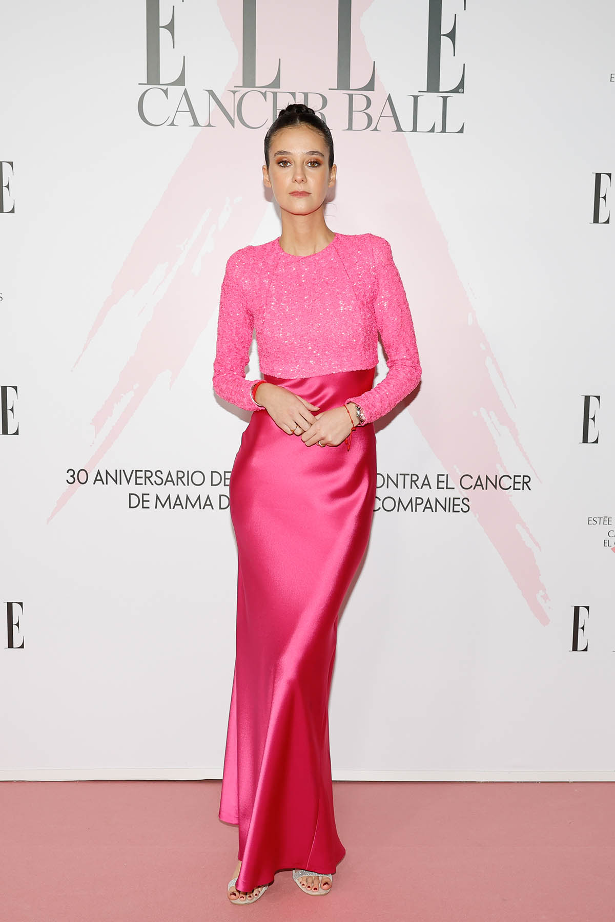 Victoria Federica Marichalar at photocall for Elle Cancer Ball event in Madrid on Thursday, 20 October 2022.