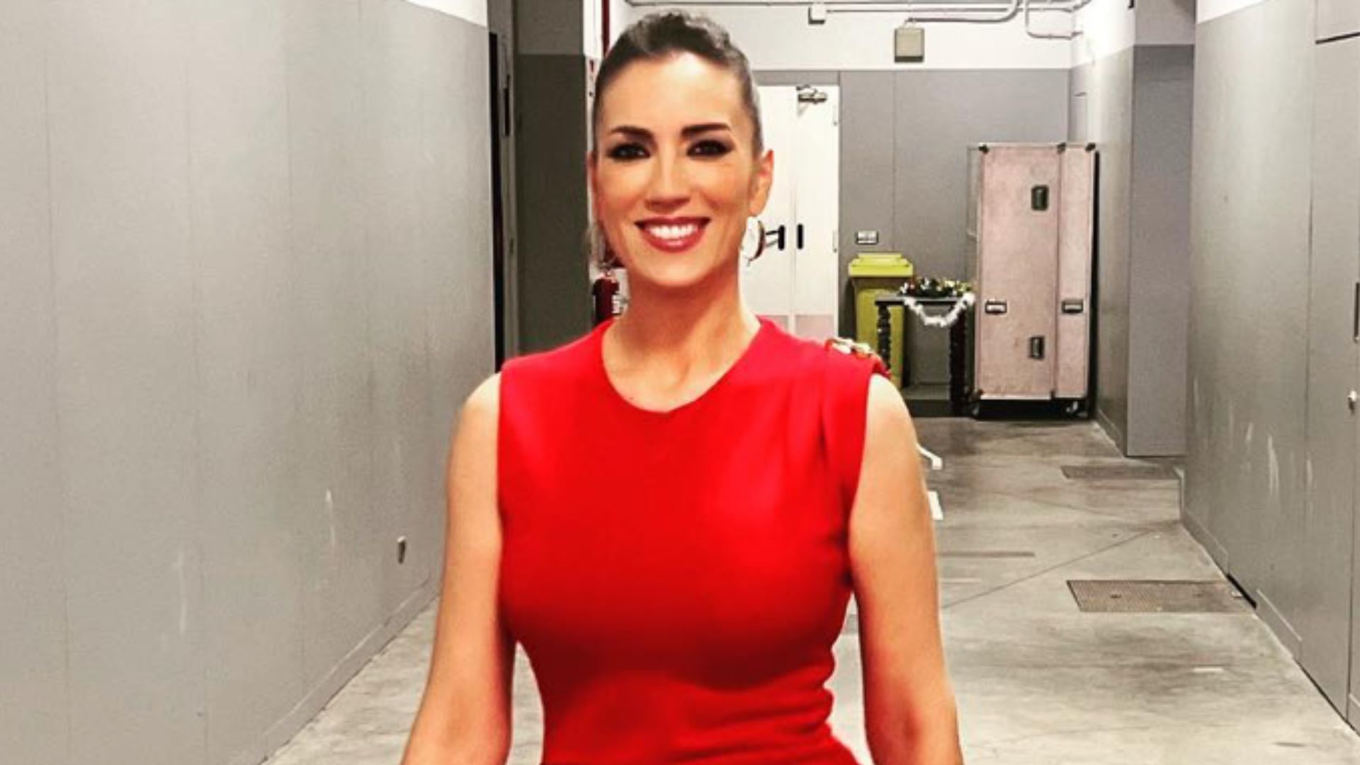 Patricia Pardo agota el vestido rojo de Zara más sexy