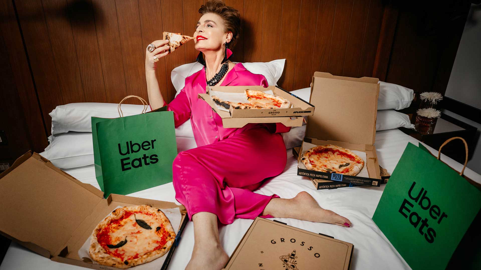 Imagen de Antonia Dell’Atte celebra su cumpleaños desayunando pizza