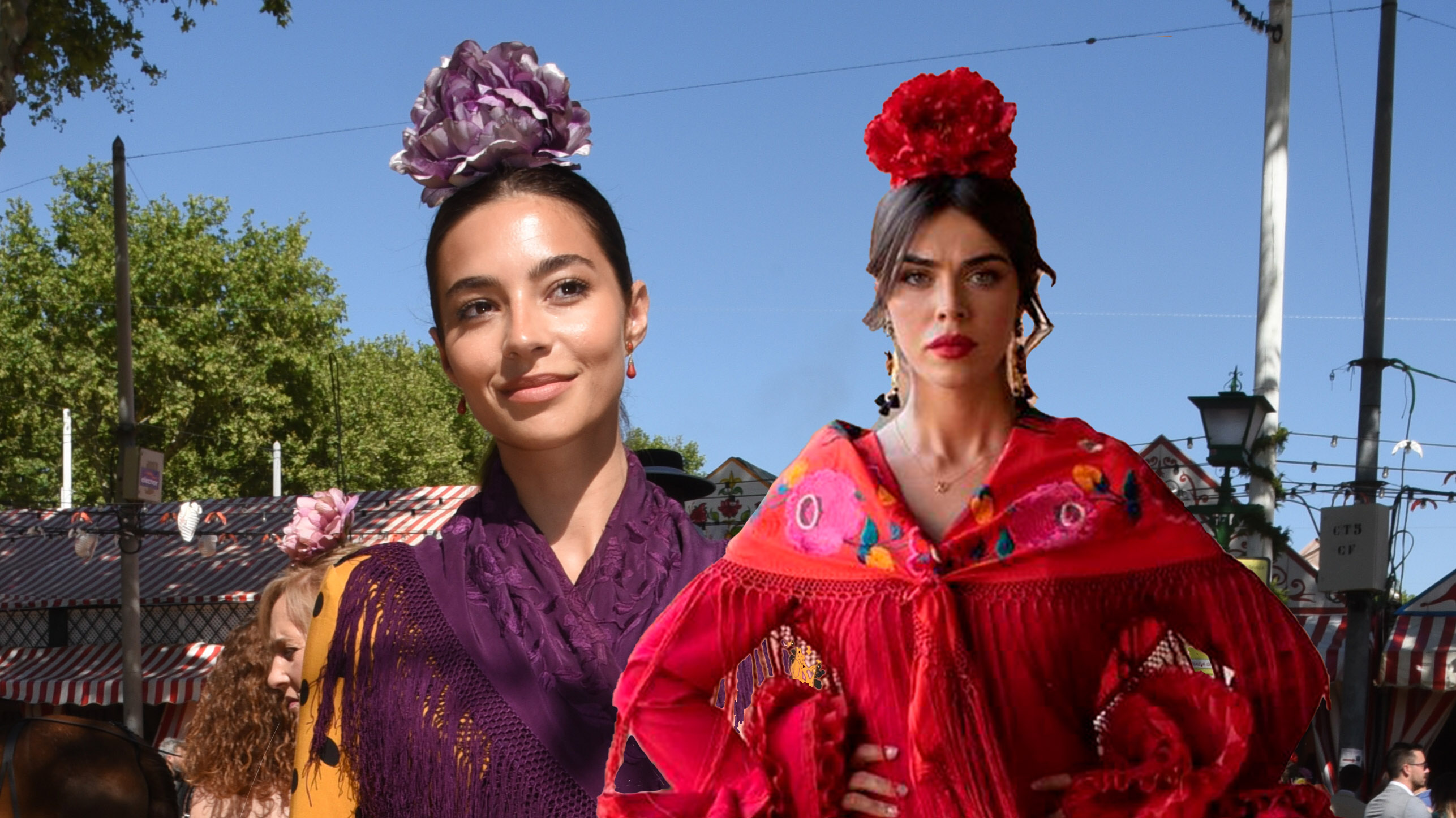 De Rocío Crusset a Violeta Mangriñán: los espectaculares looks de flamenca de la Feria de Abril 2023
