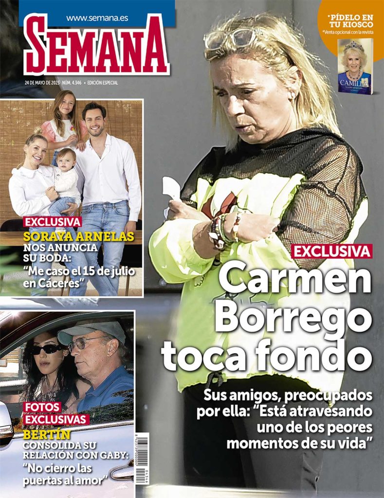 Portada revista Semana con Carmen Borrego