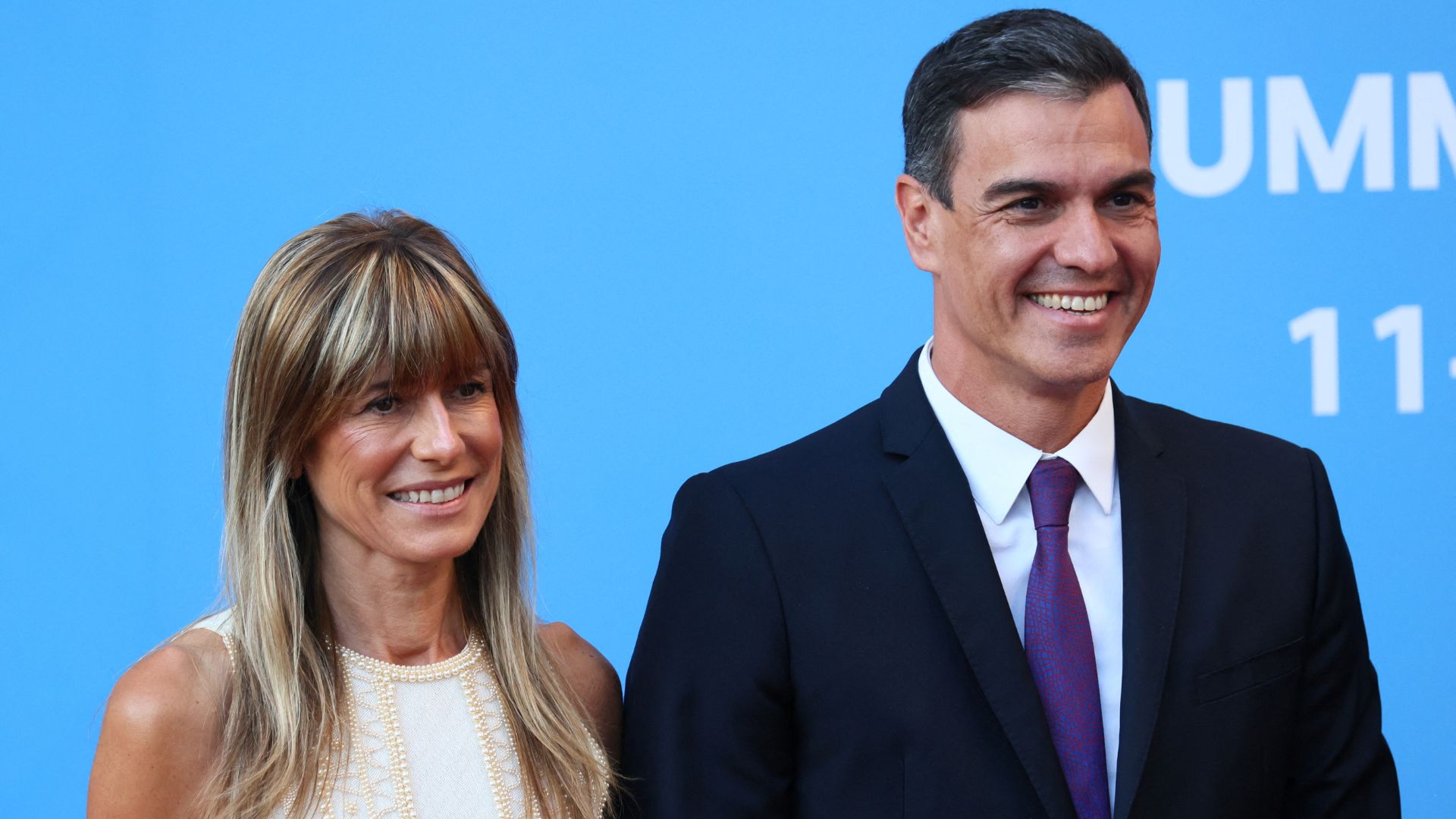 Begoña Gómez junto a su marido, Pedro Sánchez