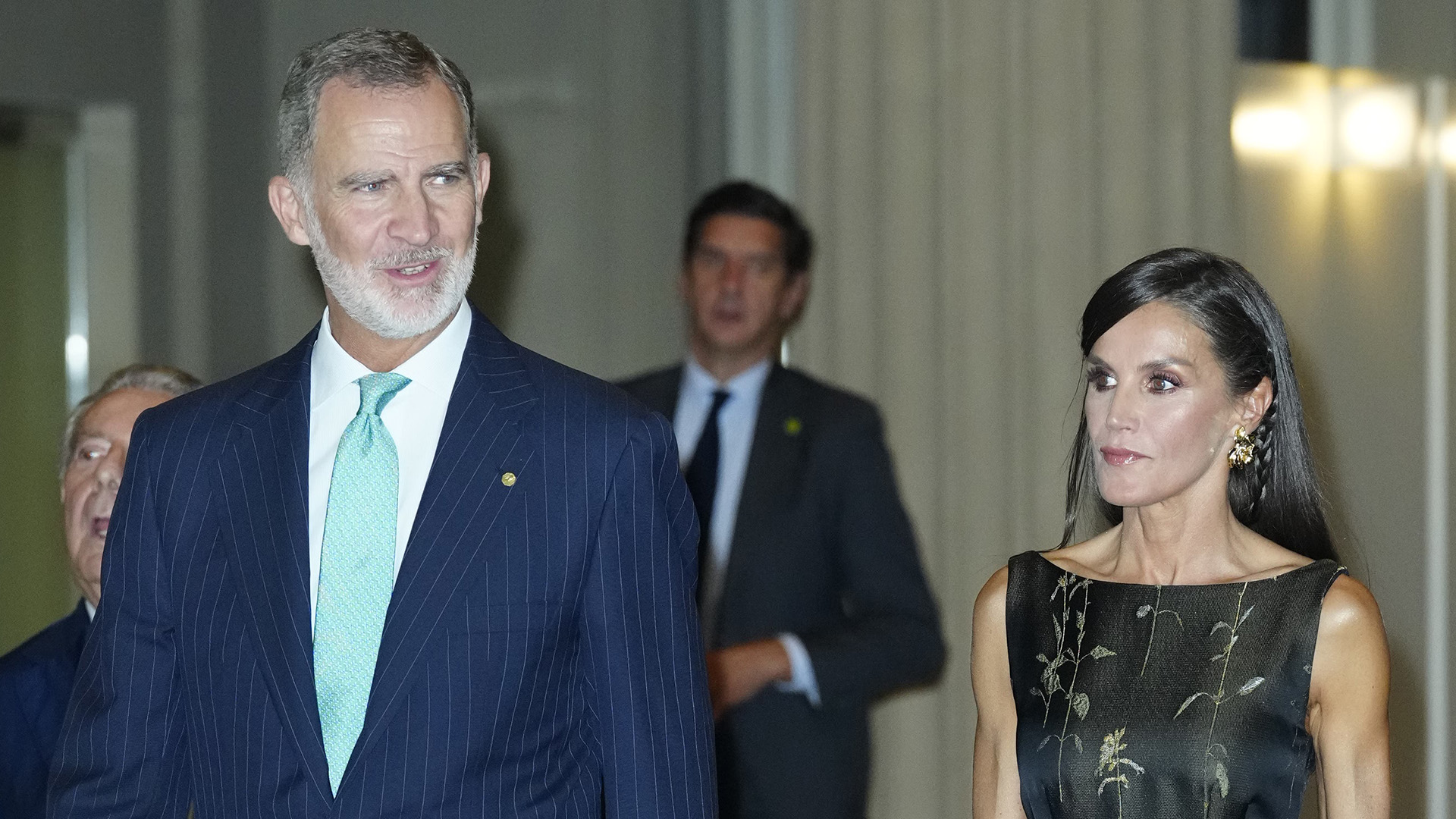 El Rey Felipe y la Reina Letizia en los Premios La Vanguardia.