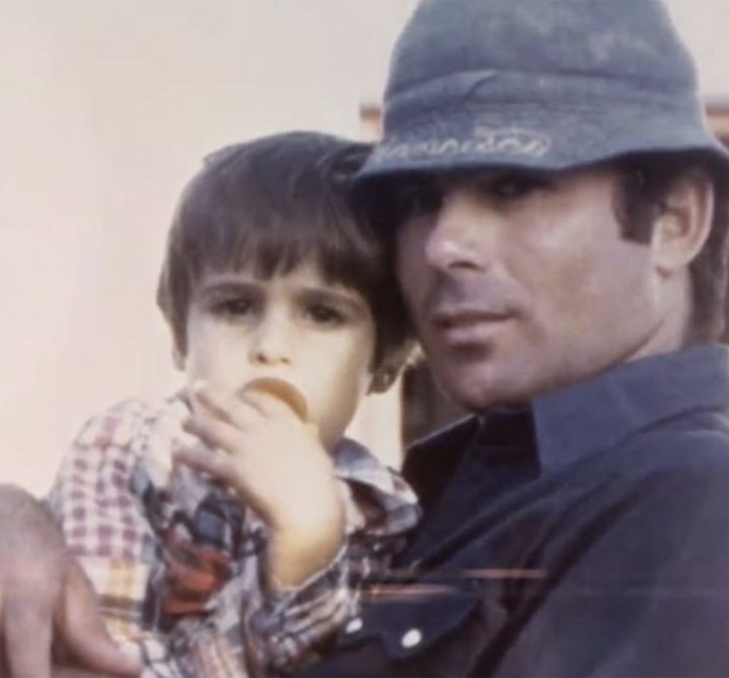Francisco Rivera junto a su padre, Paquirri.
