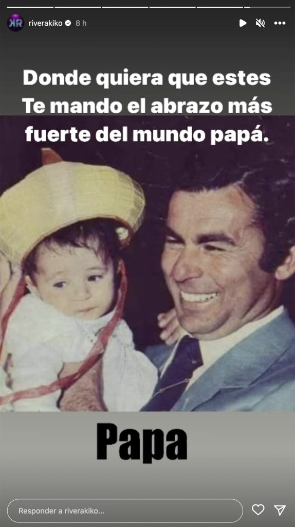 Kiko Rivera junto a su padre, Paquirri.