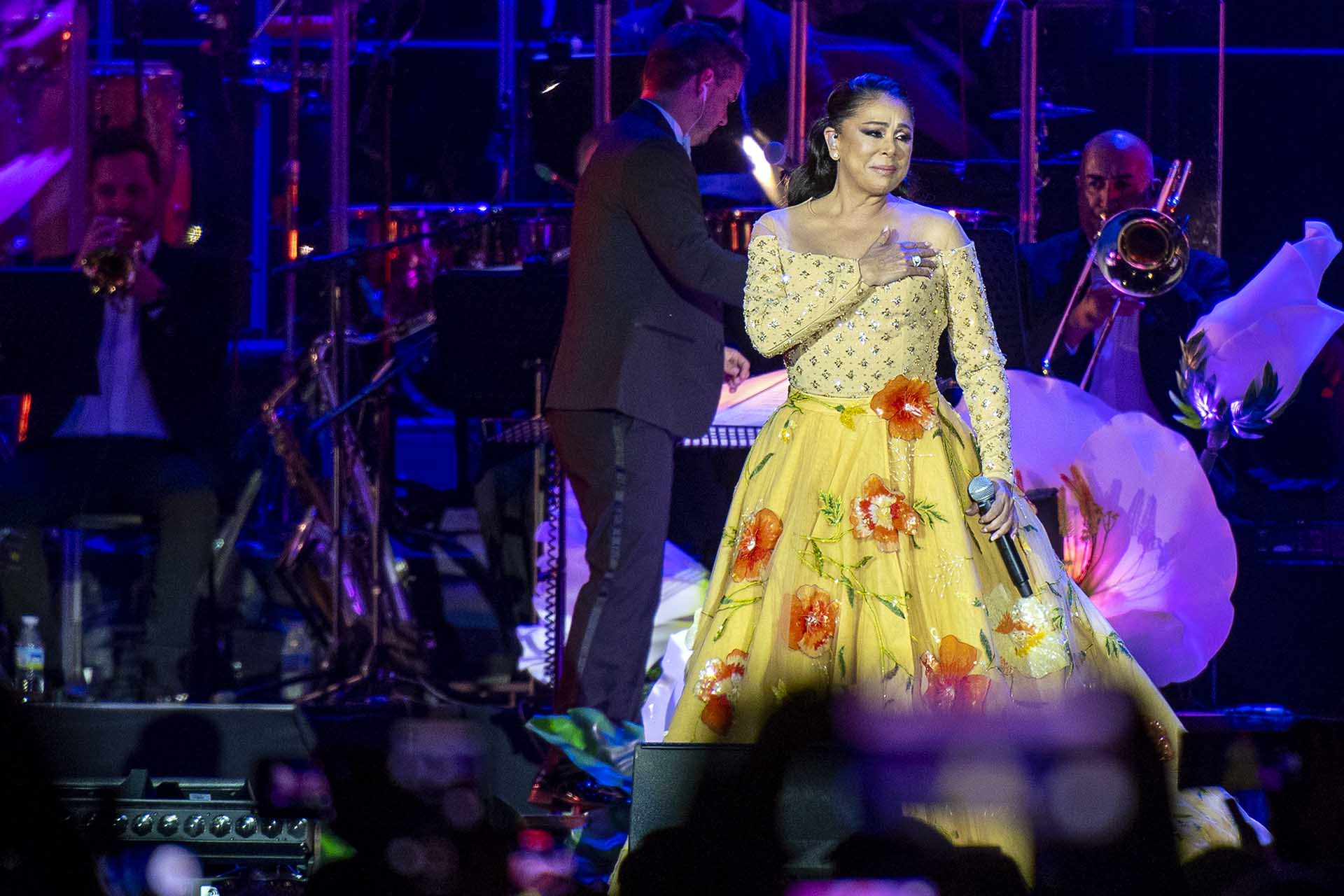 Isabel Pantoja brilla en su concierto en Sevilla, pero pierde poder de convocatoria