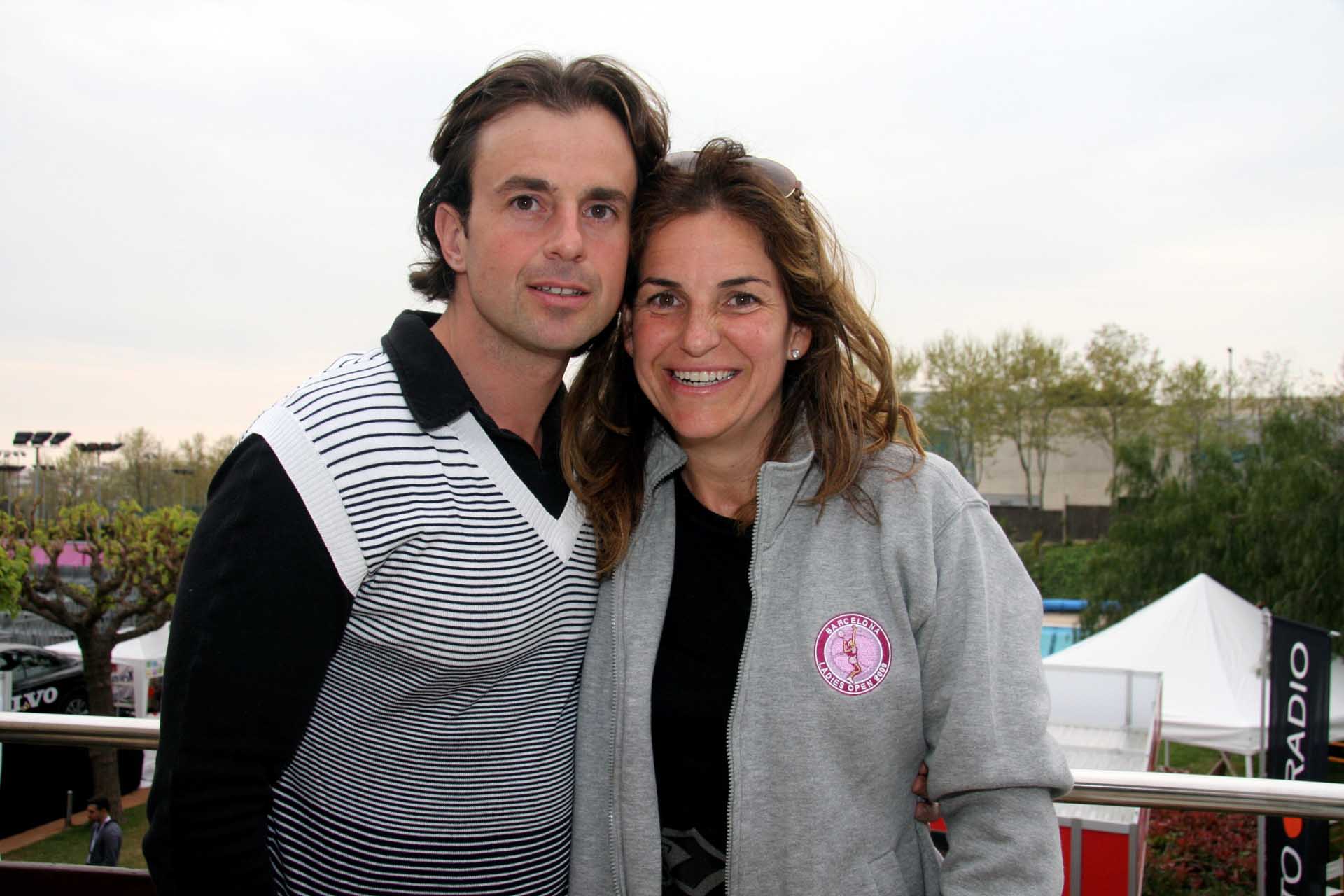 Arantxa Sánchez Vicario y Josep Santacana protagonizaron enfrentamientos con la familia de la tenista cuando estaban juntos