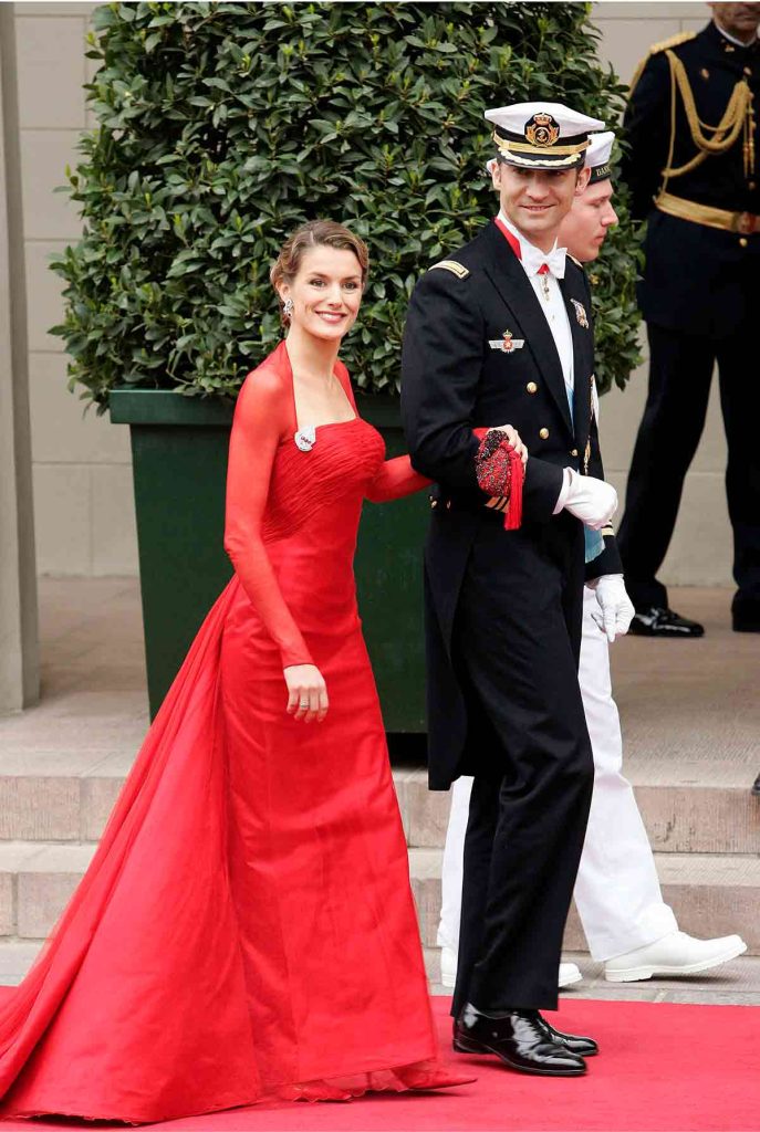 Rey Felipe y Reina Letizia en la boda de Federico y Mary de Dinamarca